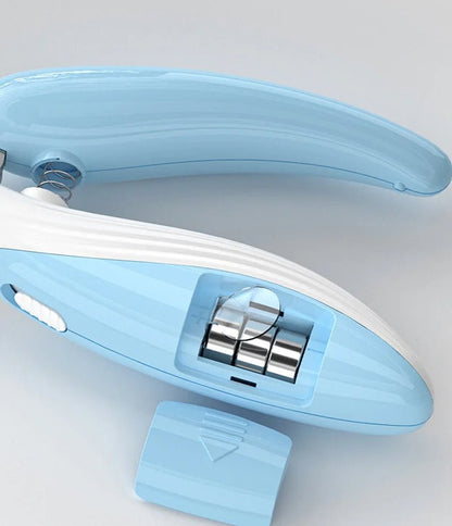 Pet Nail Clippers Dog Nail Clippers Cat Nail Clippers LED Electric Nail Grinder Pet Supplies LED Light Pet Nail Clippers - Oopsdadforgot.com