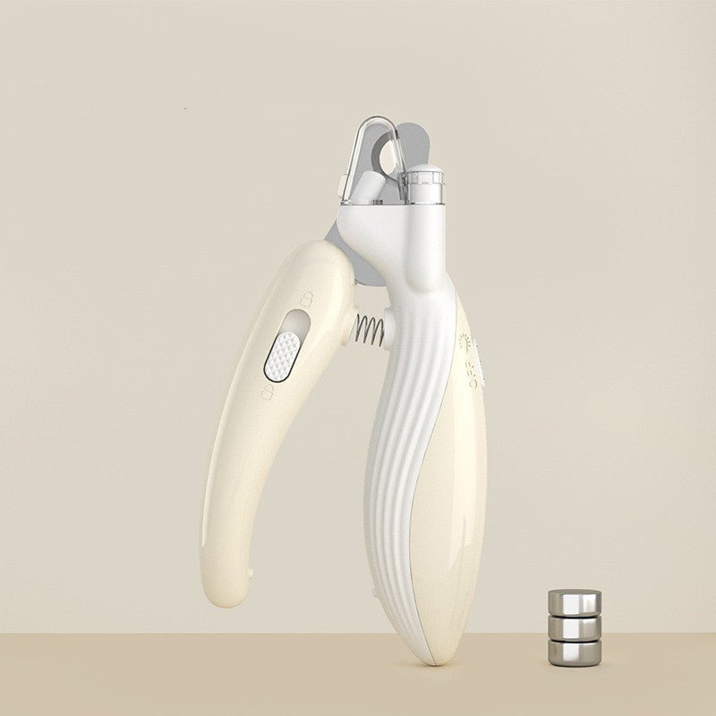 Pet Nail Clippers Dog Nail Clippers Cat Nail Clippers LED Electric Nail Grinder Pet Supplies LED Light Pet Nail Clippers - Oopsdadforgot.com