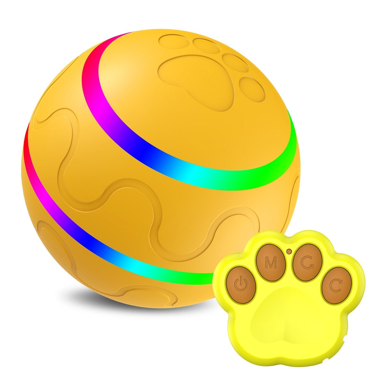 Pet New Cat Wicked Ball Toy Intelligent Ball USB Cat Toys Self Rotating Ball Automatic Rotation Ball - Oopsdadforgot.com