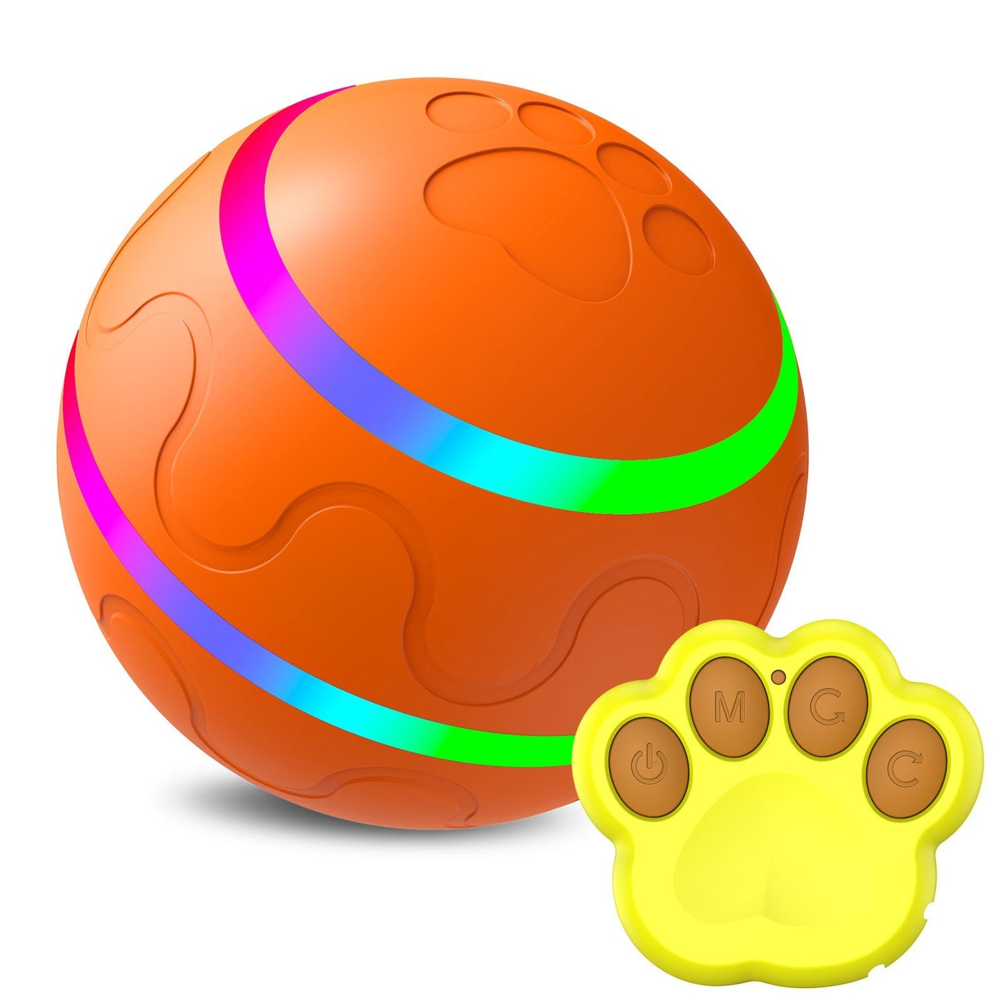 Pet New Cat Wicked Ball Toy Intelligent Ball USB Cat Toys Self Rotating Ball Automatic Rotation Ball - Oopsdadforgot.com