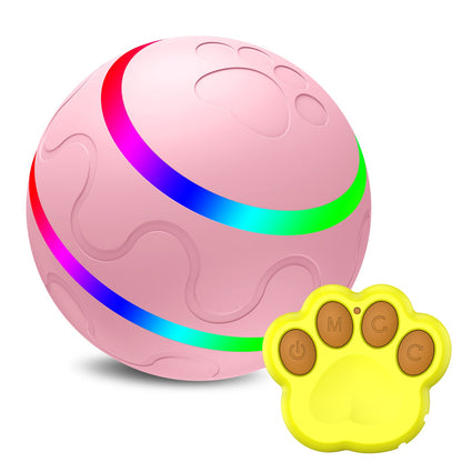 Pet New Cat Wicked Ball Toy Intelligent Ball USB Cat Toys Self Rotating Ball Automatic Rotation Ball - Oopsdadforgot.com