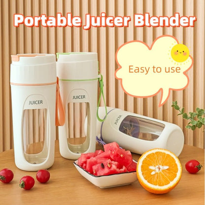 Portable Blender Electric USB Charging Outdoor Automatic Juicer Cup Juice Maker Kitchen Supplies - Oopsdadforgot.com