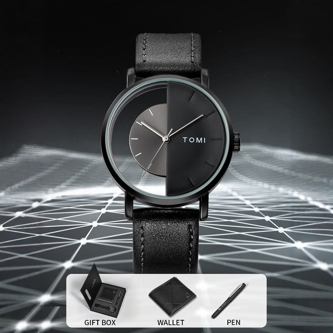 Quartz Watch Mens Business Gift Set Box - Oopsdadforgot.com