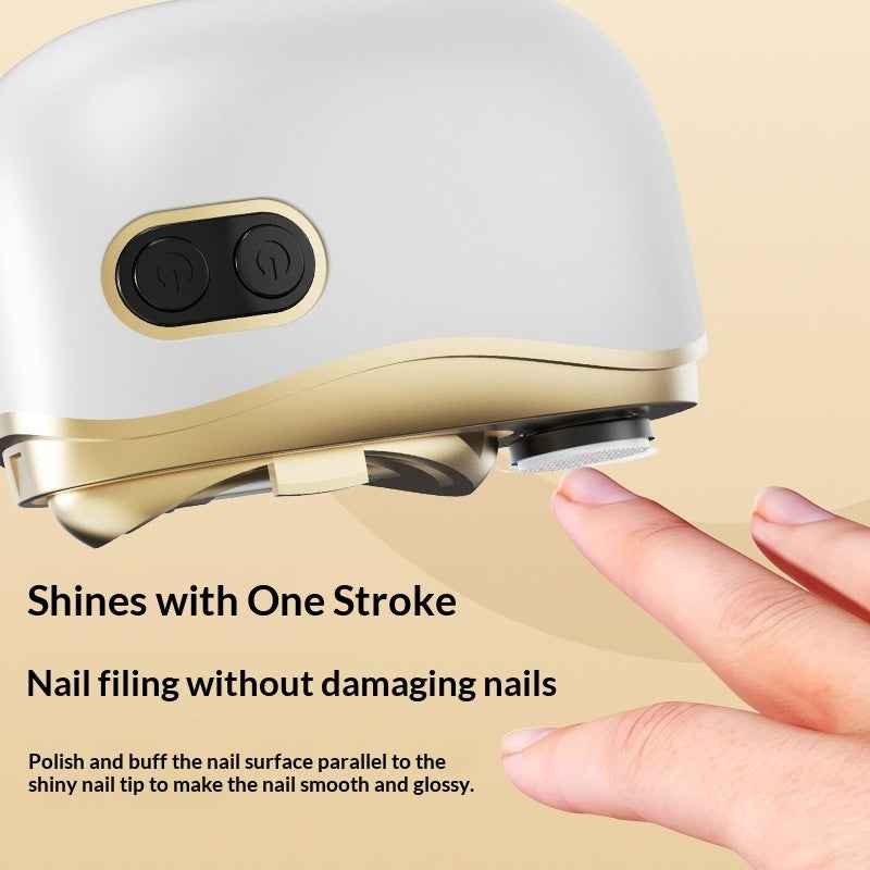 Quiet Portable Electric Nail Clipper – Rechargeable, Safe No - Pinch Nail Trimmer for Fingernails & Toenails - Oopsdadforgot.com