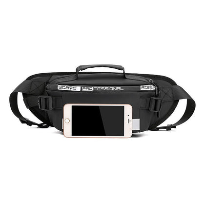 Reflective Waist Bags Men Crossbody Bag Pack For Travel Walking Running Hiking Cycling - Oopsdadforgot.com
