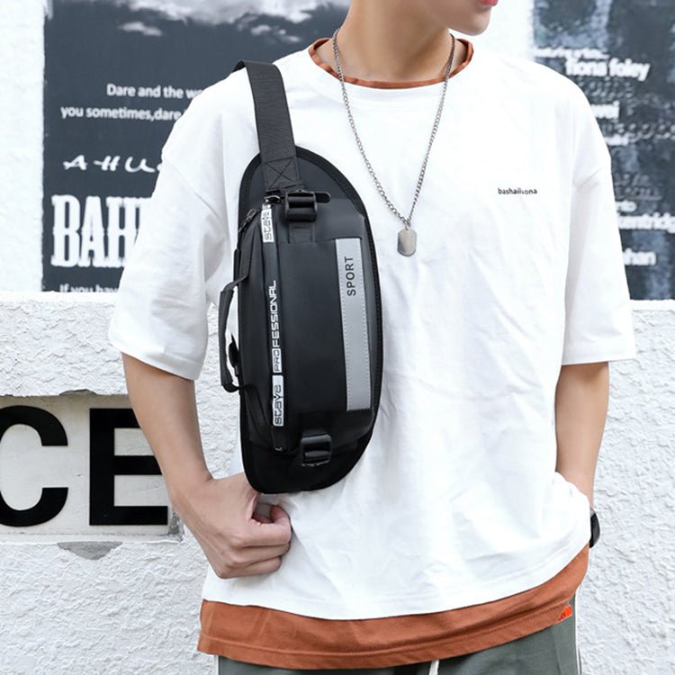 Reflective Waist Bags Men Crossbody Bag Pack For Travel Walking Running Hiking Cycling - Oopsdadforgot.com