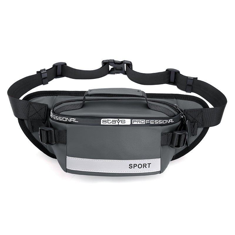 Reflective Waist Bags Men Crossbody Bag Pack For Travel Walking Running Hiking Cycling - Oopsdadforgot.com