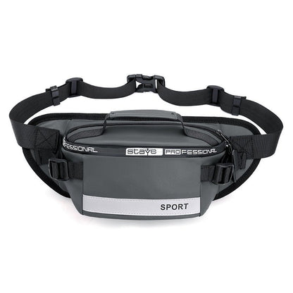 Reflective Waist Bags Men Crossbody Bag Pack For Travel Walking Running Hiking Cycling - Oopsdadforgot.com