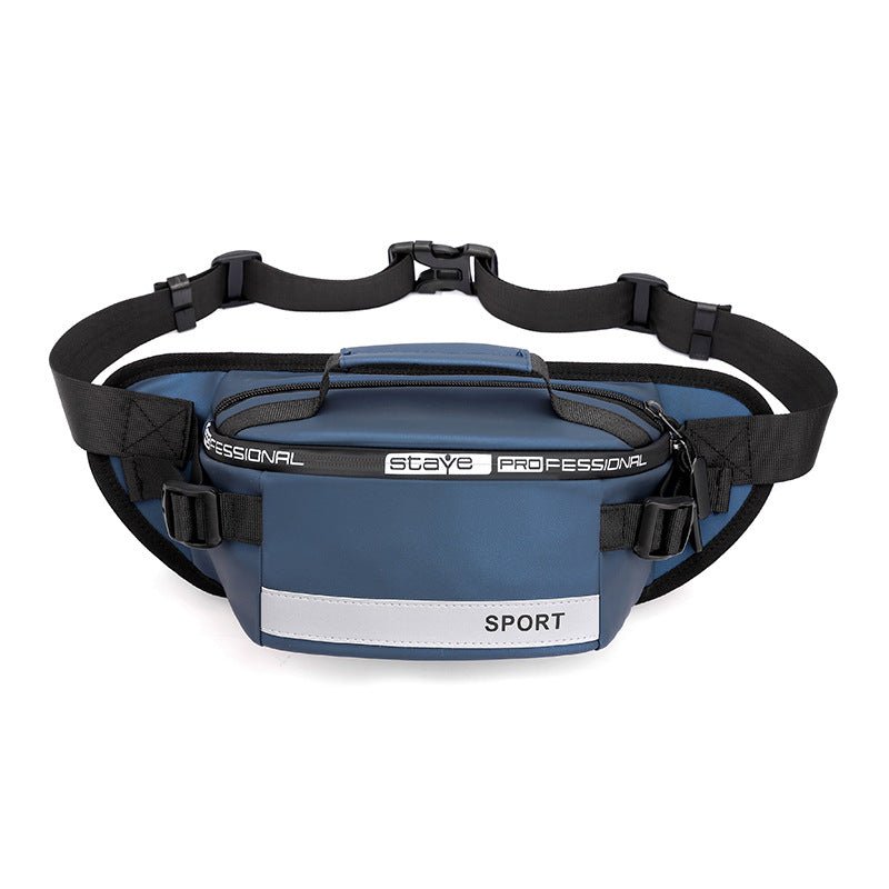 Reflective Waist Bags Men Crossbody Bag Pack For Travel Walking Running Hiking Cycling - Oopsdadforgot.com