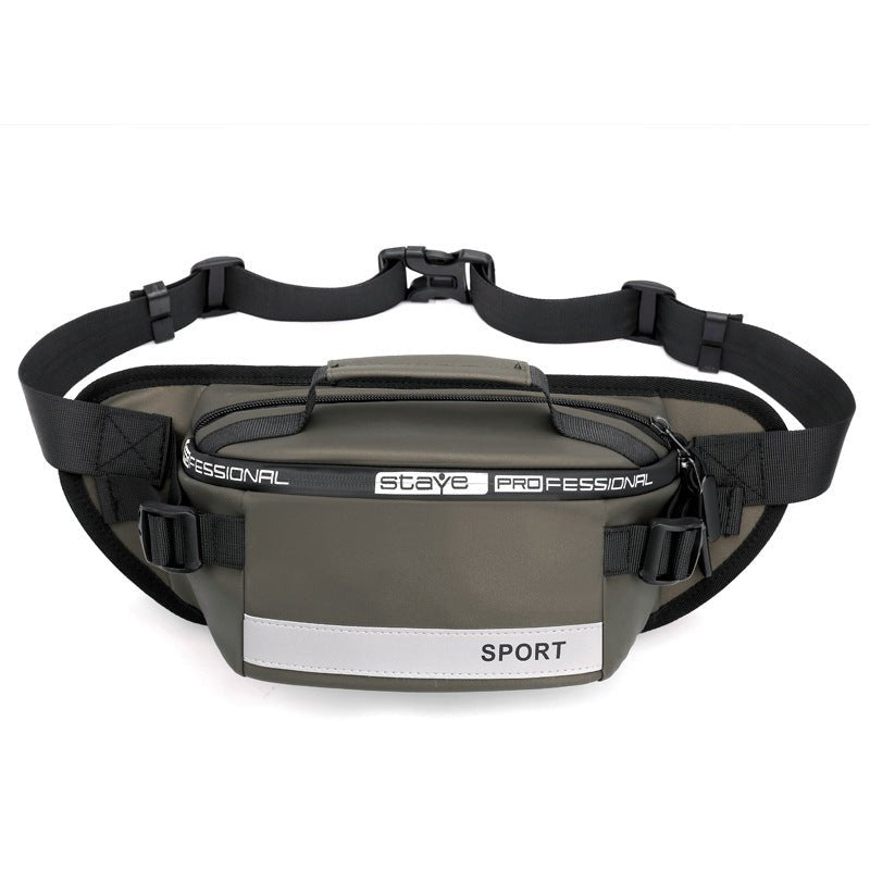 Reflective Waist Bags Men Crossbody Bag Pack For Travel Walking Running Hiking Cycling - Oopsdadforgot.com