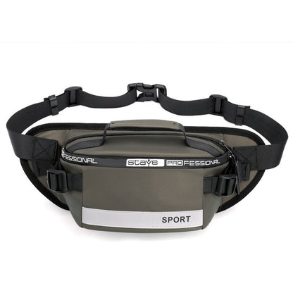 Reflective Waist Bags Men Crossbody Bag Pack For Travel Walking Running Hiking Cycling - Oopsdadforgot.com