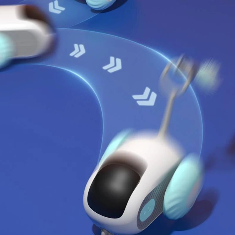 Remote Control Interactive Cat Car Toy USB Charging Chasing Automatic Self - moving Remote Smart Control Car Interactive Cat Toy Pet Products - Oopsdadforgot.com