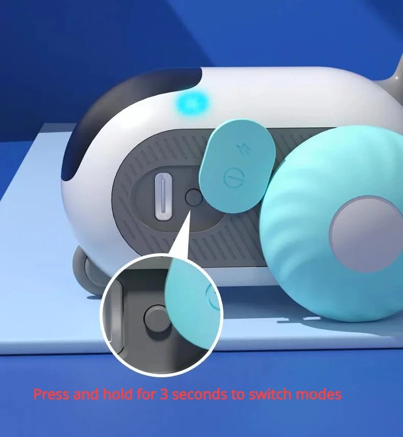Remote Control Interactive Cat Car Toy USB Charging Chasing Automatic Self - moving Remote Smart Control Car Interactive Cat Toy Pet Products - Oopsdadforgot.com