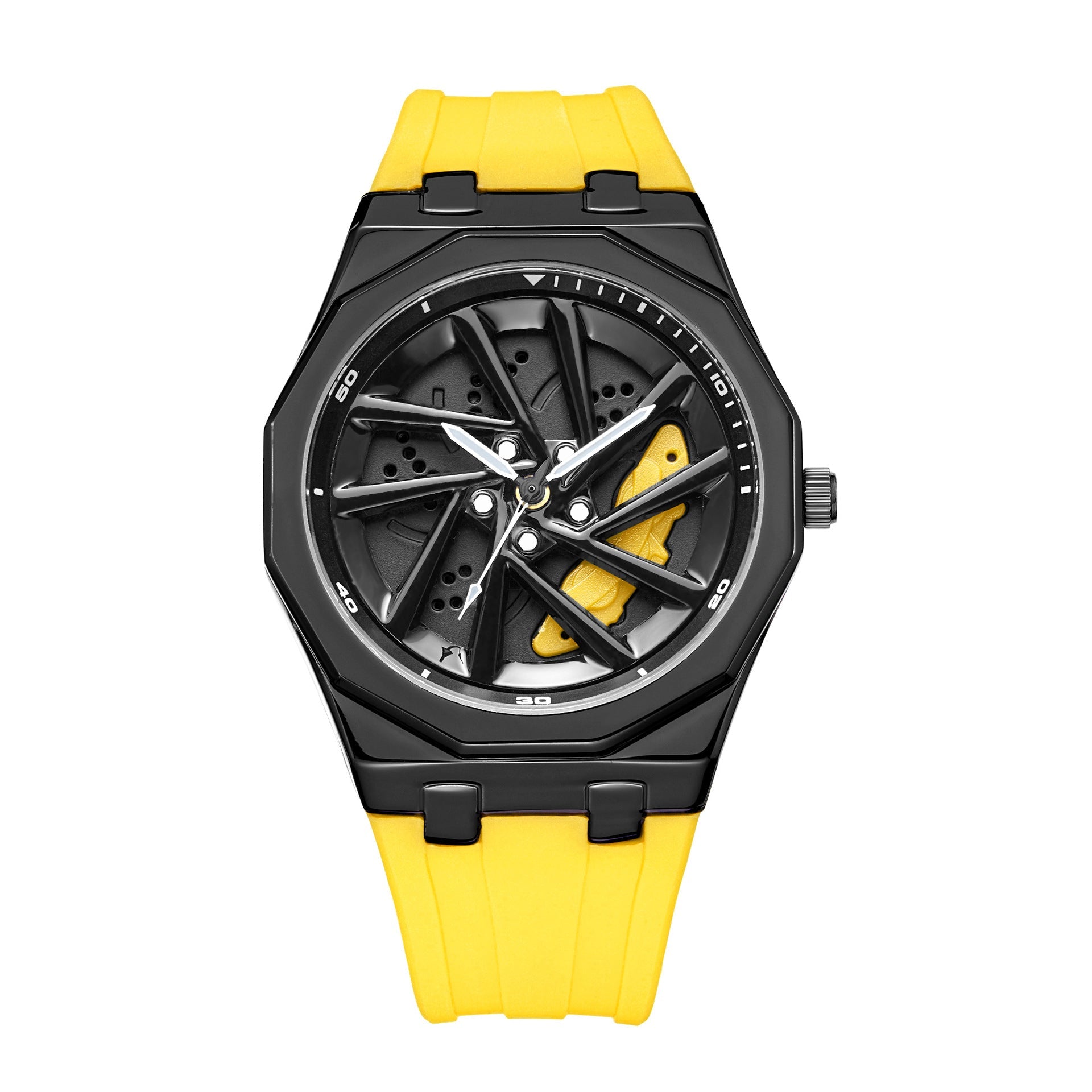 Rotating Watch Mens Wheel Hub Rotating Quartz Watch - Oopsdadforgot.com