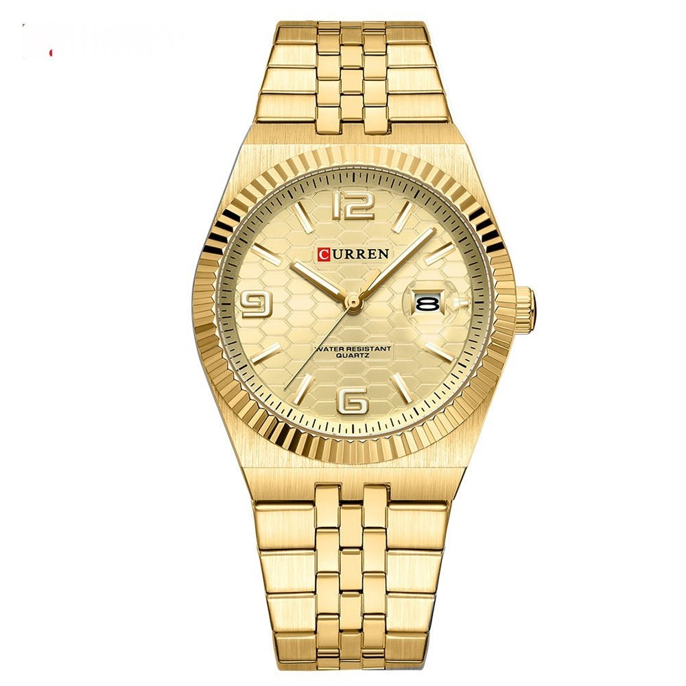 Round Dial Business Mens Watch - Oopsdadforgot.com