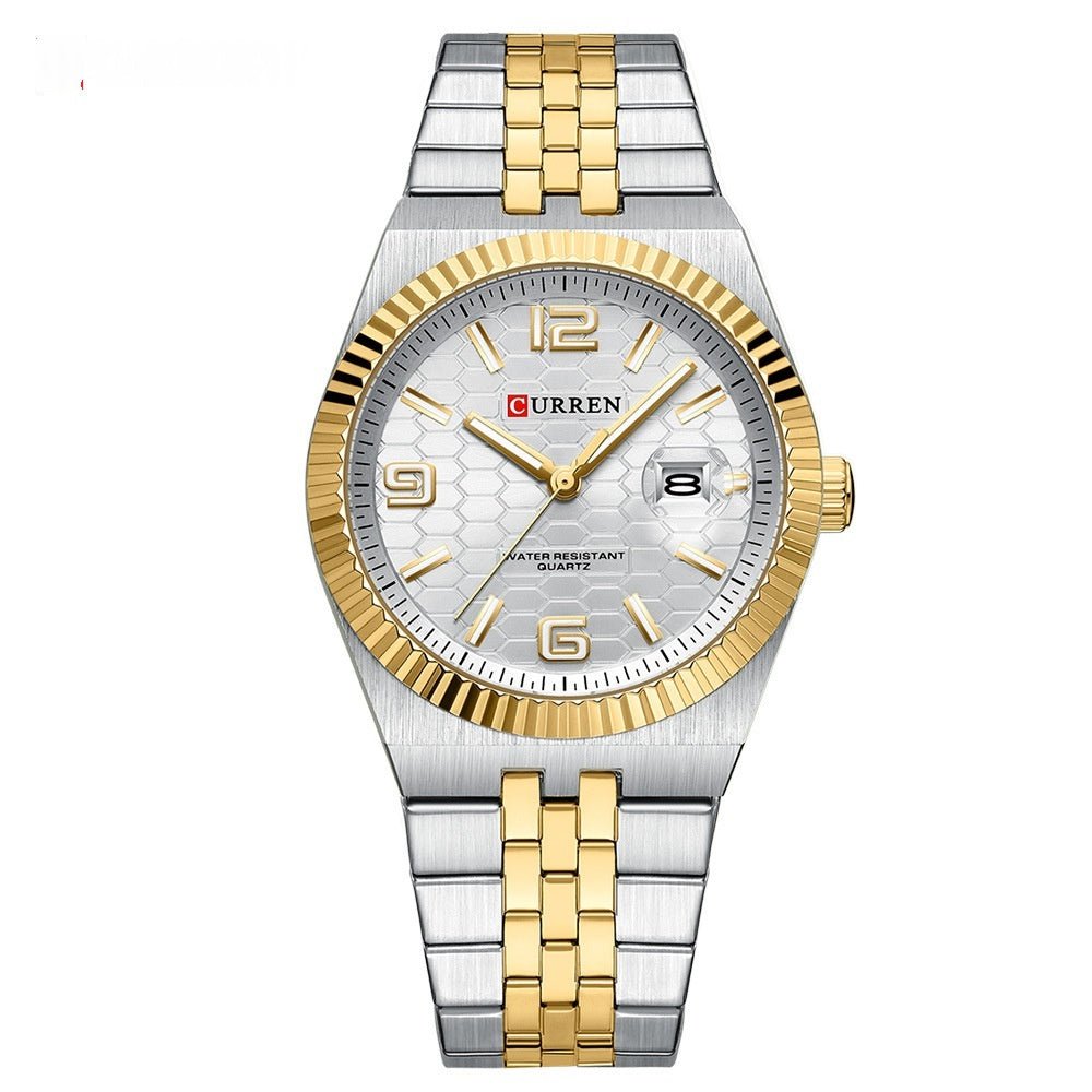 Round Dial Business Mens Watch - Oopsdadforgot.com