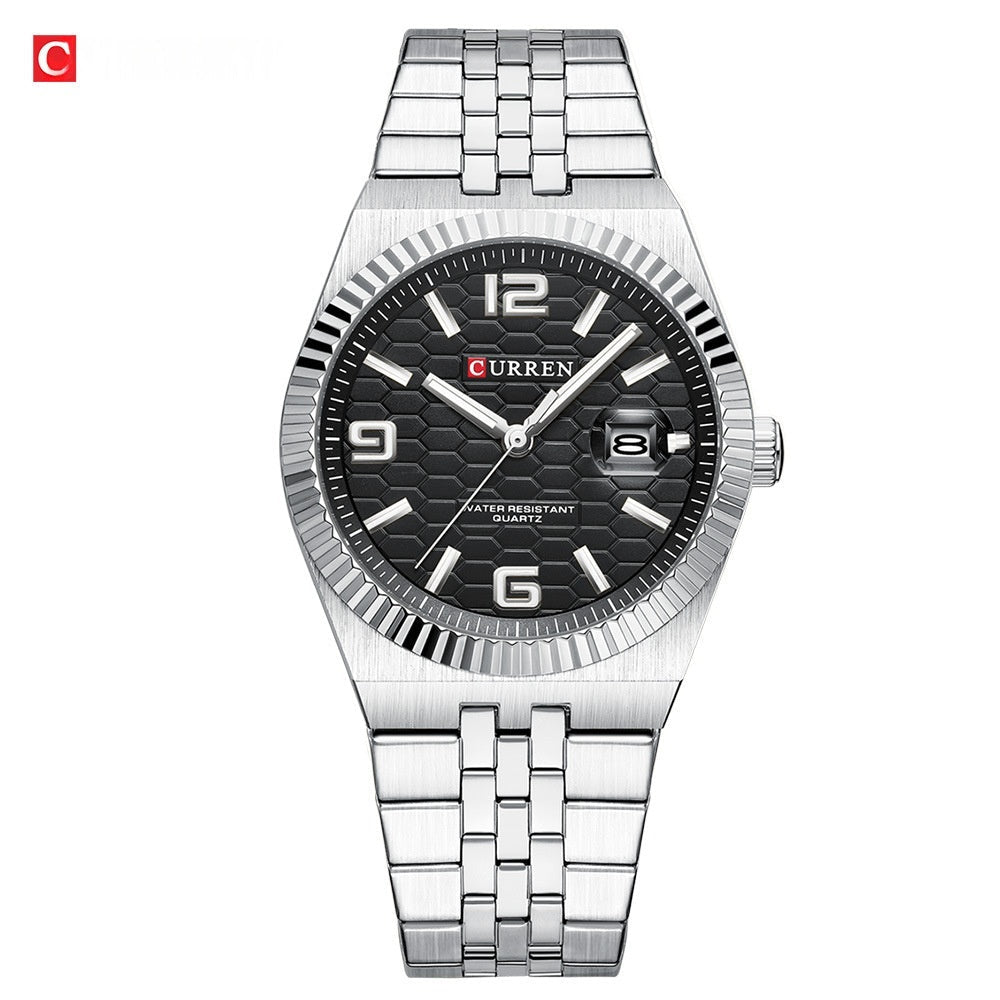 Round Dial Business Mens Watch - Oopsdadforgot.com