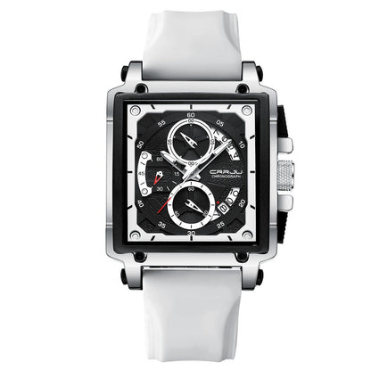 Simple Business Tape Mens Calendar Watch - Oopsdadforgot.com