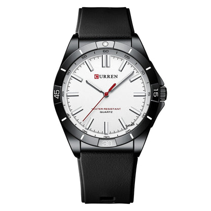 Simple Unisex Round Silicone - band Couples Watch Waterproof - Oopsdadforgot.com