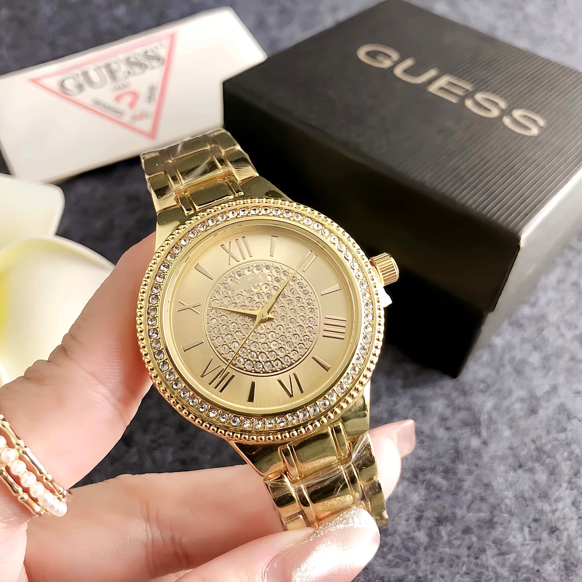 Sleek, Sophisticated Watch With A Large Dial A Niche Art Piece For Women - Oopsdadforgot.com