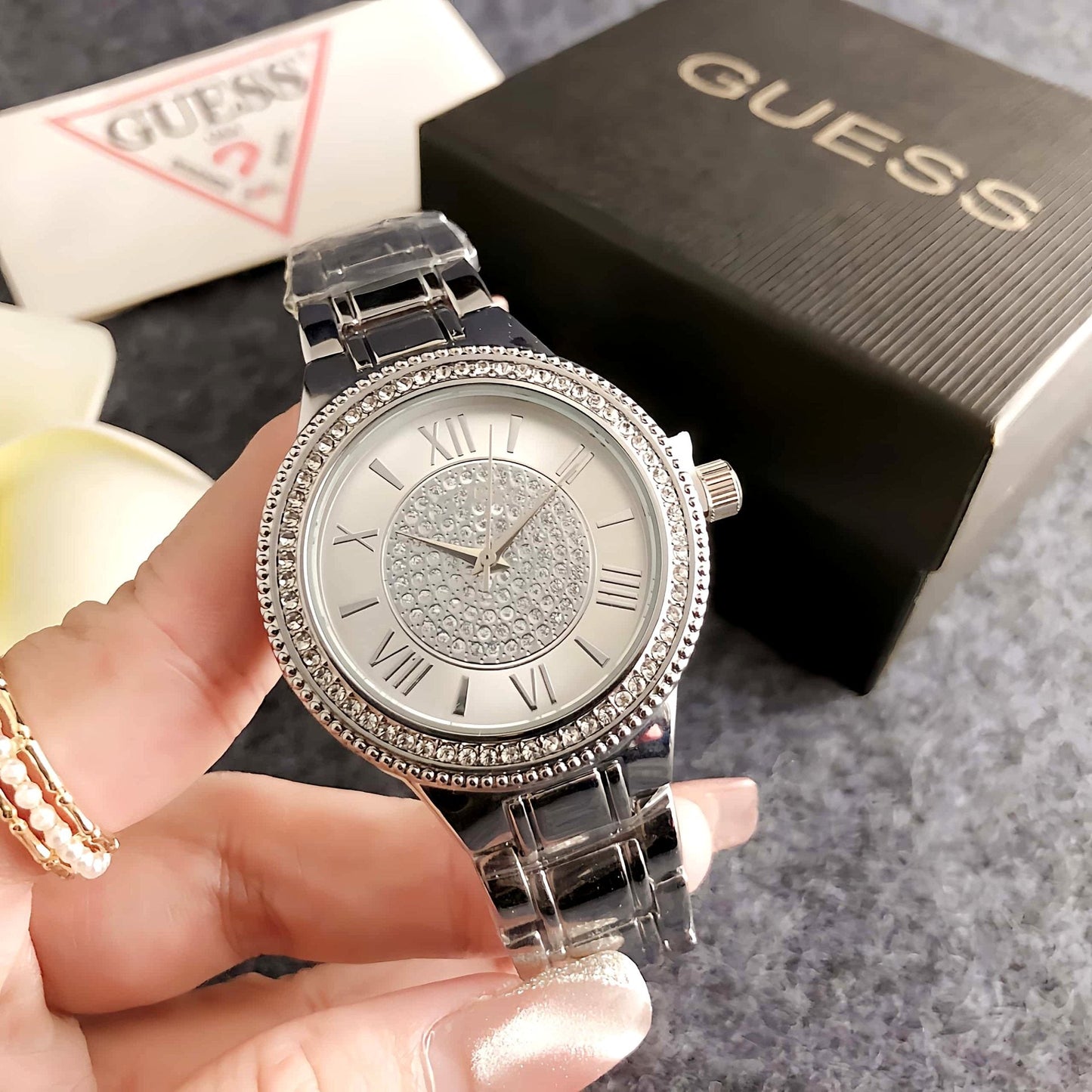 Sleek, Sophisticated Watch With A Large Dial A Niche Art Piece For Women - Oopsdadforgot.com