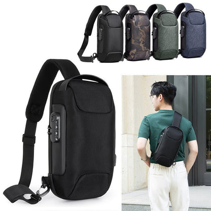 Sling Bag, Waterproof Men's Chest Bag Shoulder Bags Crossbody Sling Backpack For Men - Oopsdadforgot.com