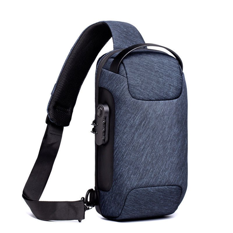 Sling Bag, Waterproof Men's Chest Bag Shoulder Bags Crossbody Sling Backpack For Men - Oopsdadforgot.com