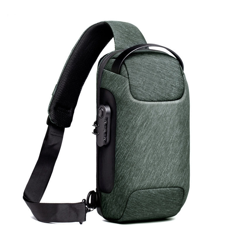 Sling Bag, Waterproof Men's Chest Bag Shoulder Bags Crossbody Sling Backpack For Men - Oopsdadforgot.com