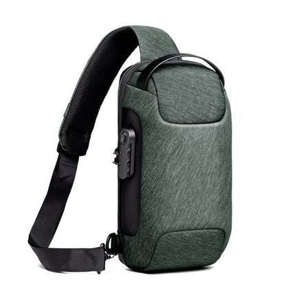 Sling Bag, Waterproof Men's Chest Bag Shoulder Bags Crossbody Sling Backpack For Men - Oopsdadforgot.com