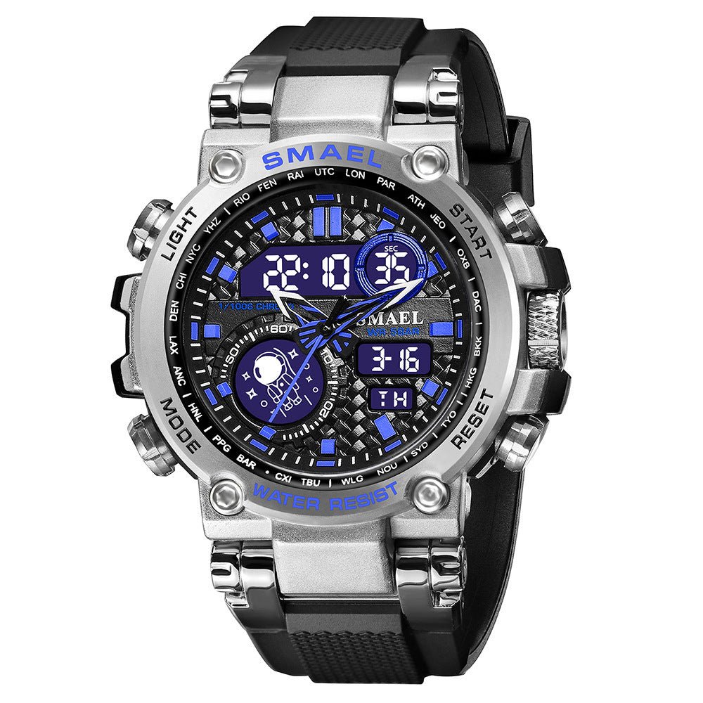 SMAEL Tactical Digital Watch With A Large Dial And Multiple Functions - Oopsdadforgot.com