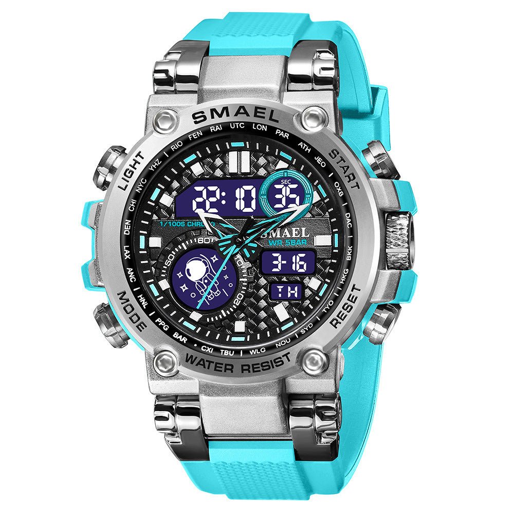 SMAEL Tactical Digital Watch With A Large Dial And Multiple Functions - Oopsdadforgot.com