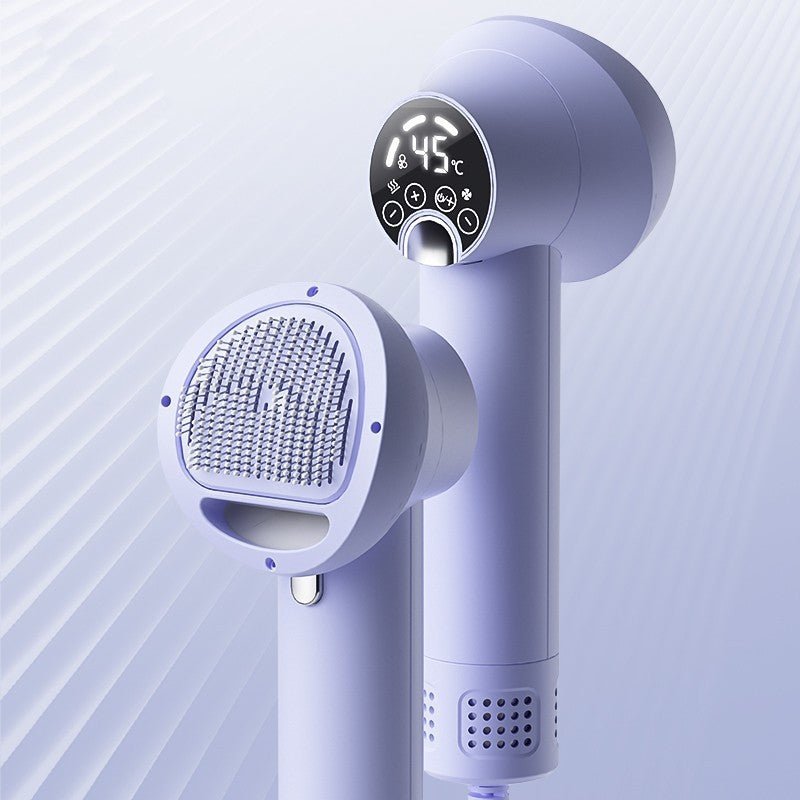 Smart Pet Hair Dryer Dog Golden Retriever Cat Grooming Hairdressing Blow & Comb Silent No Harm Pet Cleaning Supplies Pet Products - Oopsdadforgot.com