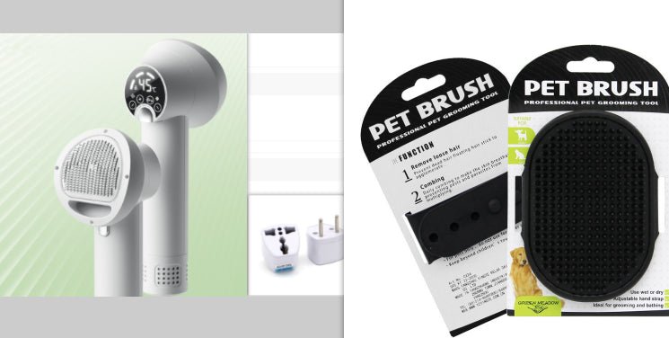 Smart Pet Hair Dryer Dog Golden Retriever Cat Grooming Hairdressing Blow & Comb Silent No Harm Pet Cleaning Supplies Pet Products - Oopsdadforgot.com