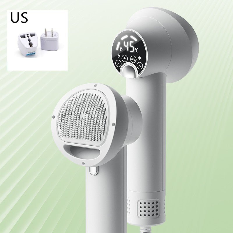 Smart Pet Hair Dryer Dog Golden Retriever Cat Grooming Hairdressing Blow & Comb Silent No Harm Pet Cleaning Supplies Pet Products - Oopsdadforgot.com