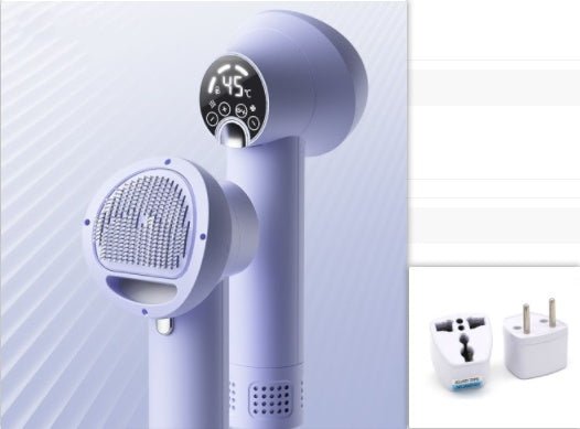 Smart Pet Hair Dryer Dog Golden Retriever Cat Grooming Hairdressing Blow & Comb Silent No Harm Pet Cleaning Supplies Pet Products - Oopsdadforgot.com