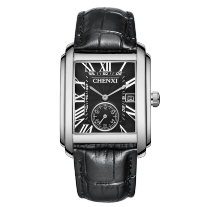 Square Quartz Watch Strap Watch Men - Oopsdadforgot.com