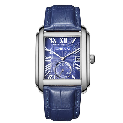 Square Quartz Watch Strap Watch Men - Oopsdadforgot.com
