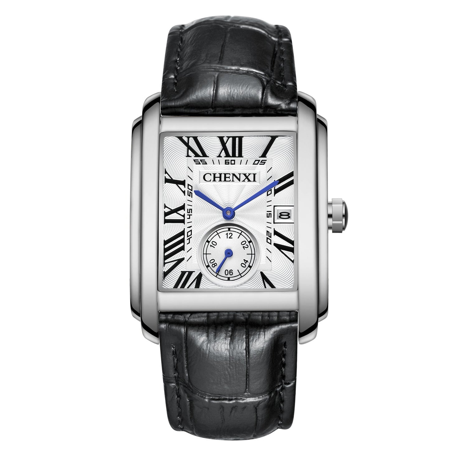 Square Quartz Watch Strap Watch Men - Oopsdadforgot.com