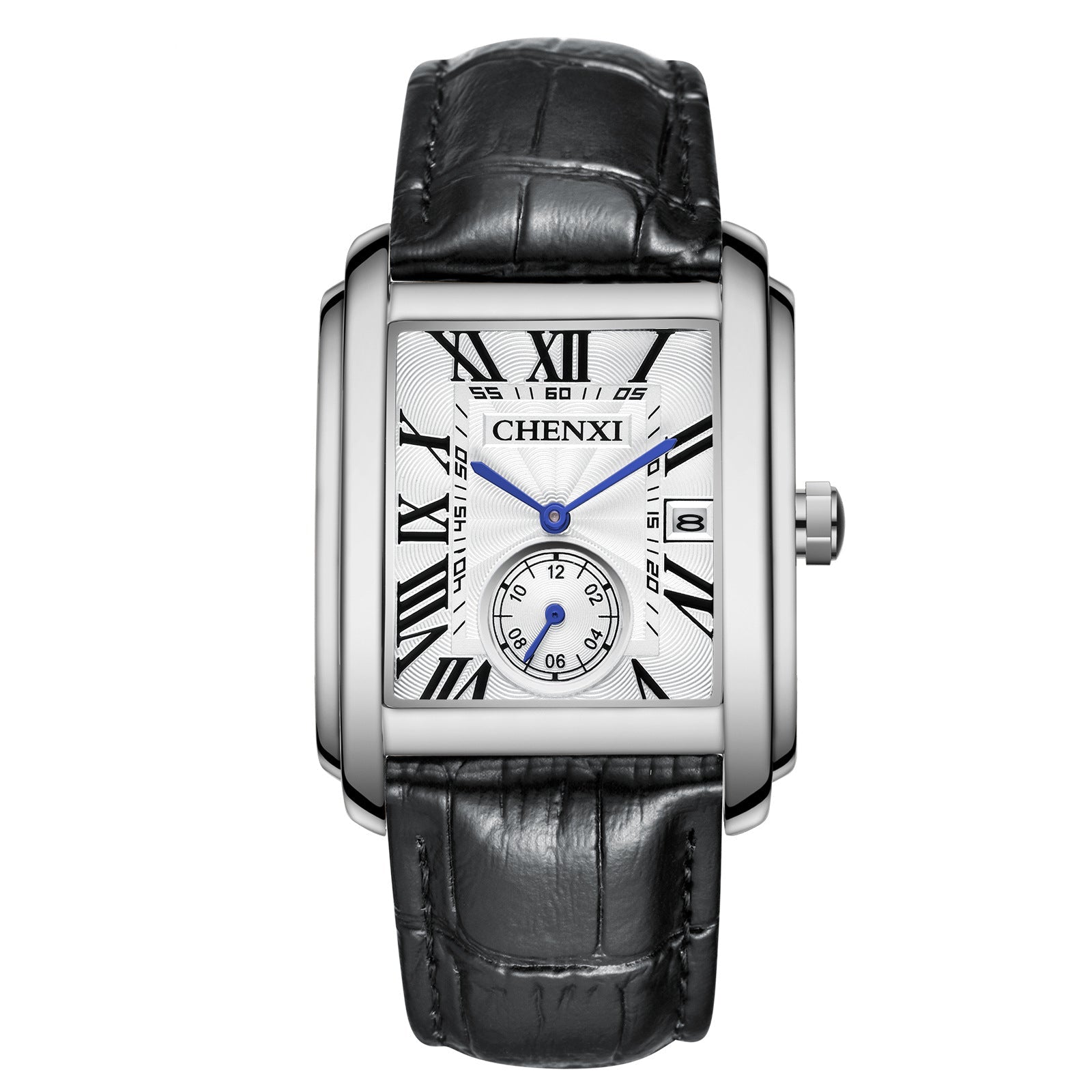 Square Quartz Watch Strap Watch Men - Oopsdadforgot.com