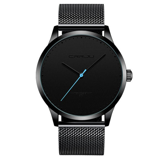 Stainless Steel Mesh Belt Fashion Watch Men - Oopsdadforgot.com