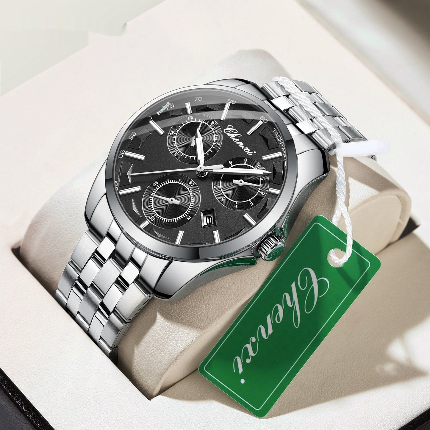 Stylish Business Mens Watch With Luminous Hands - Oopsdadforgot.com