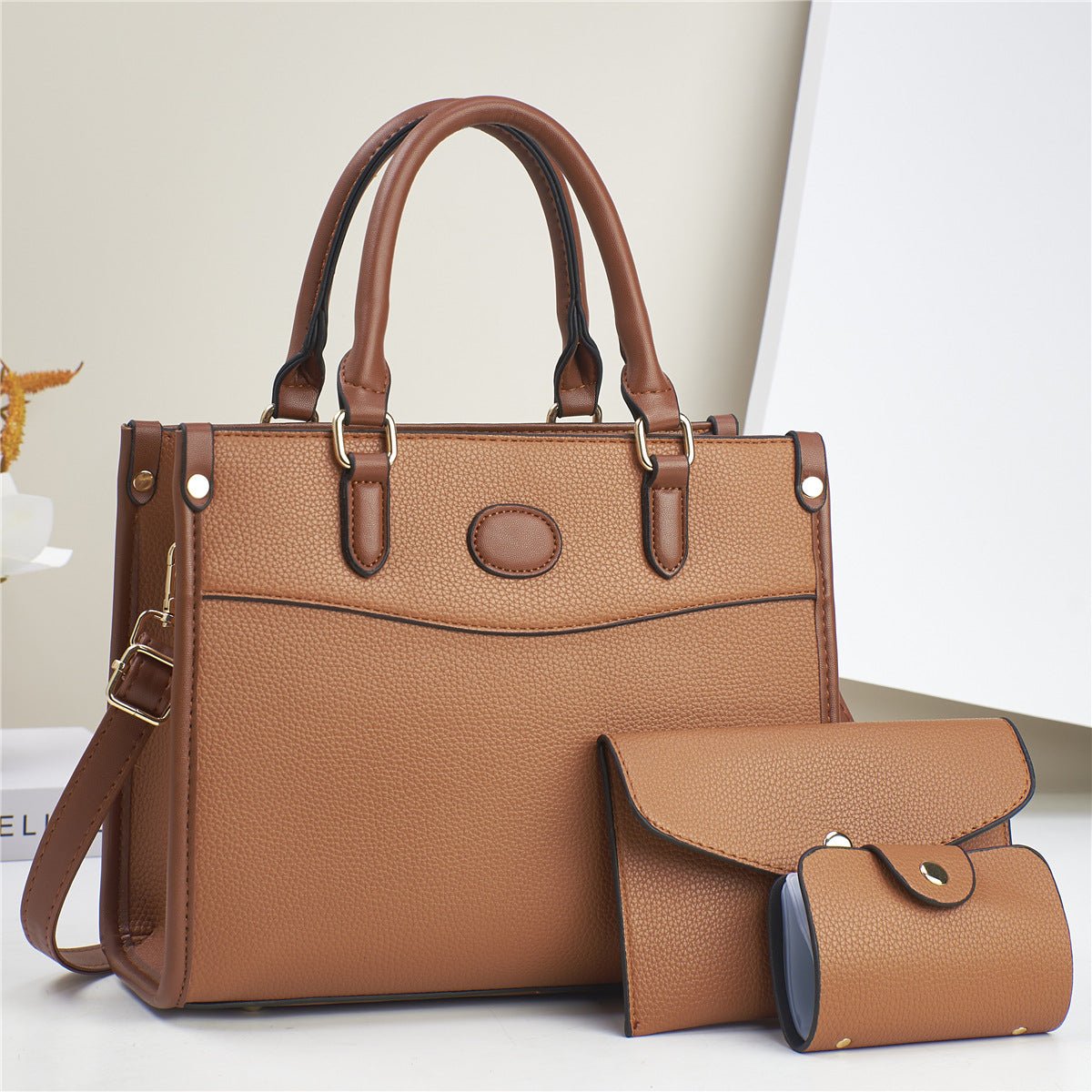 Stylish Three - Piece Shoulder Bag Set For Women Mother - and - Child Bags - Oopsdadforgot.com