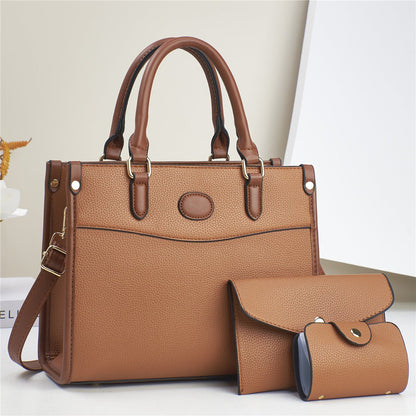 Stylish Three - Piece Shoulder Bag Set For Women Mother - and - Child Bags - Oopsdadforgot.com