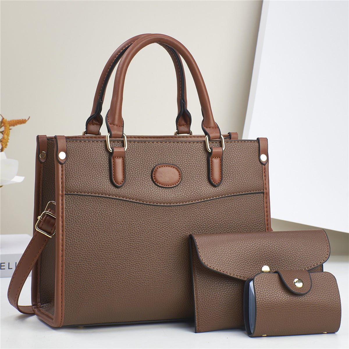 Stylish Three - Piece Shoulder Bag Set For Women Mother - and - Child Bags - Oopsdadforgot.com