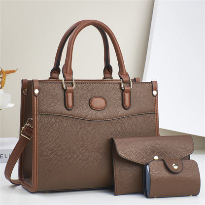Stylish Three - Piece Shoulder Bag Set For Women Mother - and - Child Bags - Oopsdadforgot.com
