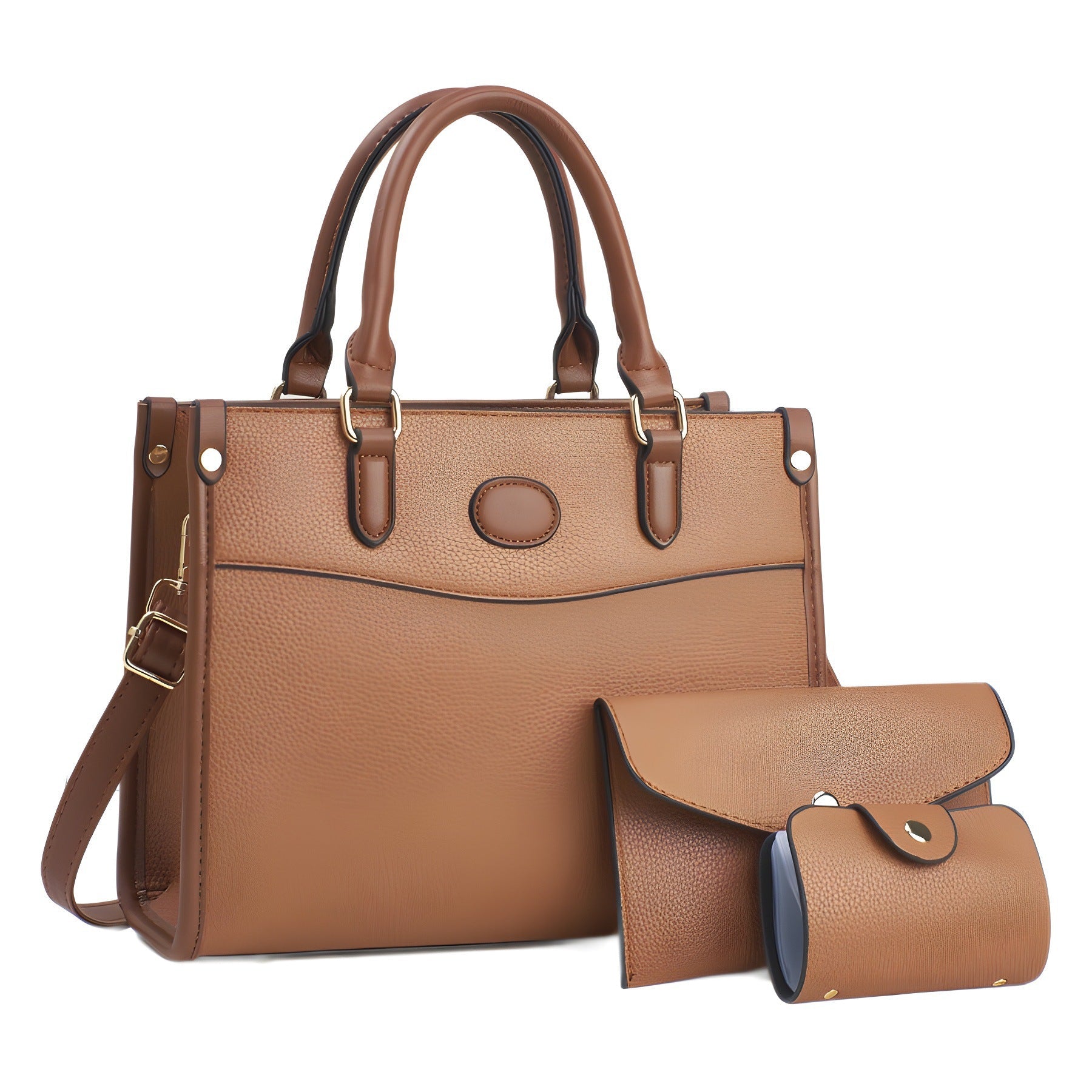 Stylish Three - Piece Shoulder Bag Set For Women Mother - and - Child Bags - Oopsdadforgot.com