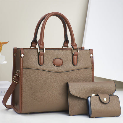 Stylish Three - Piece Shoulder Bag Set For Women Mother - and - Child Bags - Oopsdadforgot.com