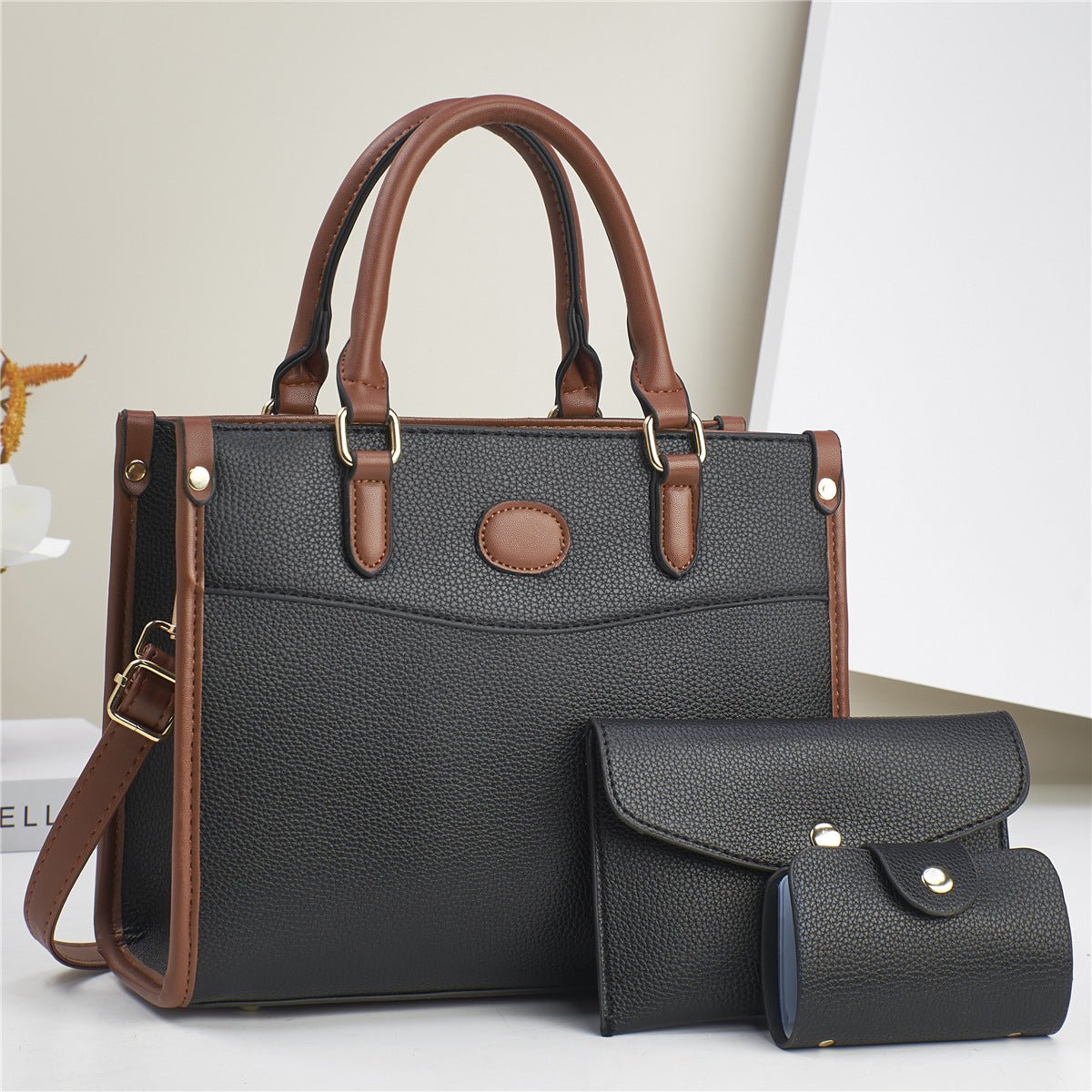 Stylish Three - Piece Shoulder Bag Set For Women Mother - and - Child Bags - Oopsdadforgot.com