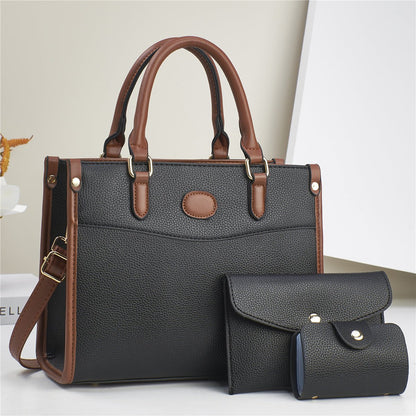 Stylish Three - Piece Shoulder Bag Set For Women Mother - and - Child Bags - Oopsdadforgot.com