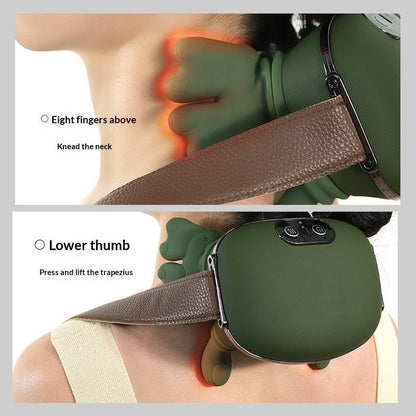 Trapezius Massager For Shoulders And Neck Cervical Spine Massage Device - Oopsdadforgot.com
